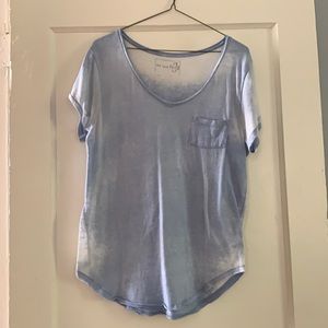 Distressed Free People Tee